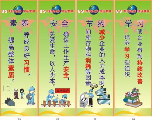 6S7S8S標(biāo)語 口號(hào) 企業(yè)相冊(cè) 福州博德企業(yè)文化用品銷售中心